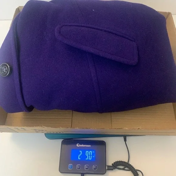 Preston & York Women's Size 18 Royal Purple Old Money Preppy‎ Academia Peacoat - Picture 10 of 10